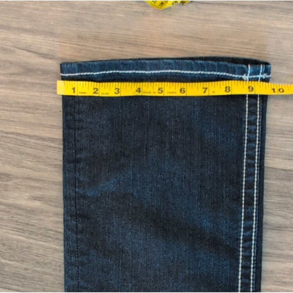 Miss Me Dark Blue Embellished Studded Bootcut Women's Jeans - Size 30 Regular - Picture 8 of 11